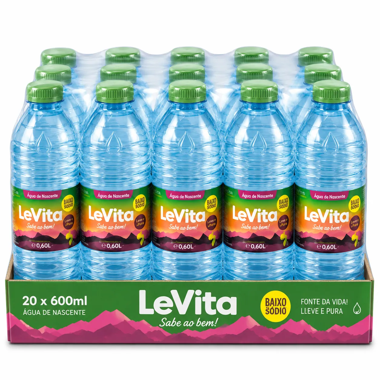 Água Levita 20x600ml