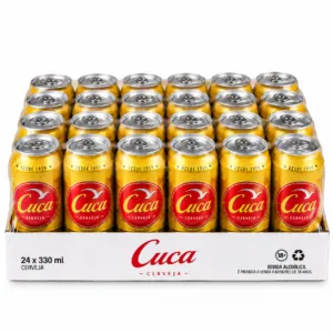 Cerveja Cuca Lata 330ml caixa 24