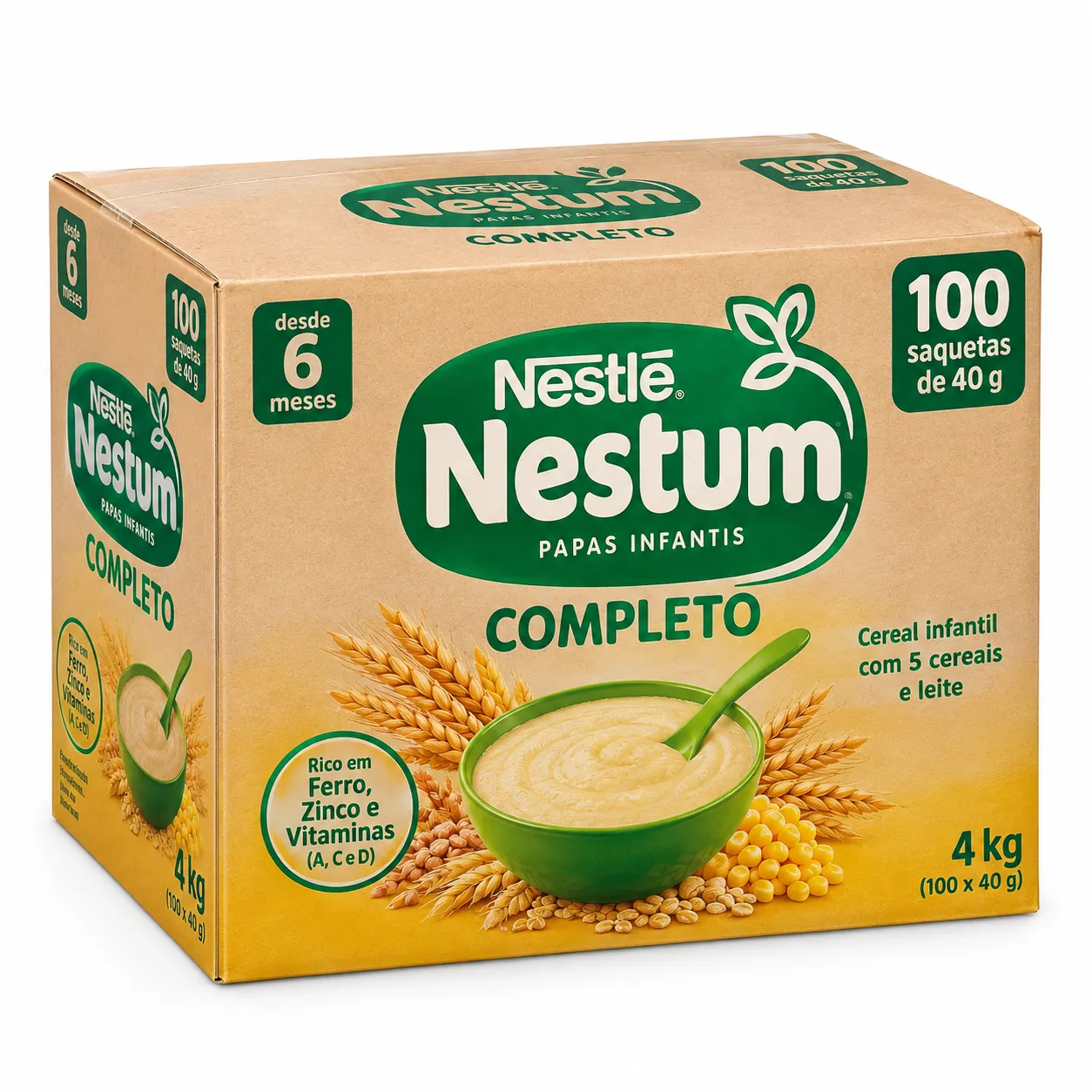 Papa Nestum Completo caixa 100x40g