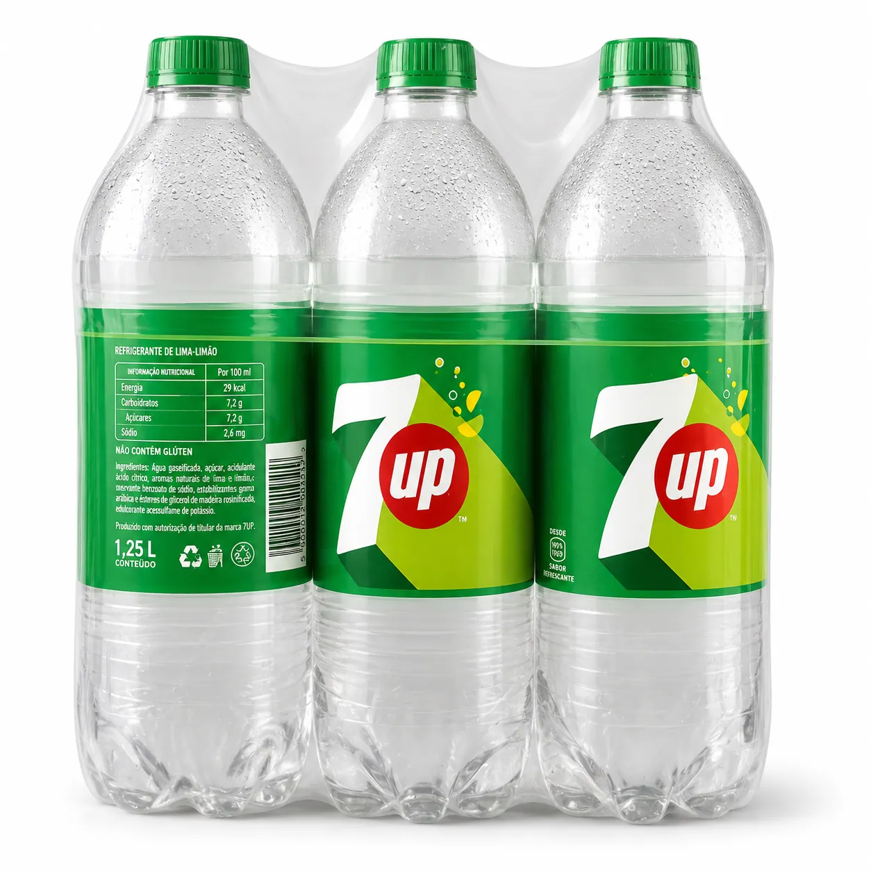 7UP 1,25L pack 6