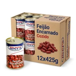 Feijão Encarnado Cozido 12x425g