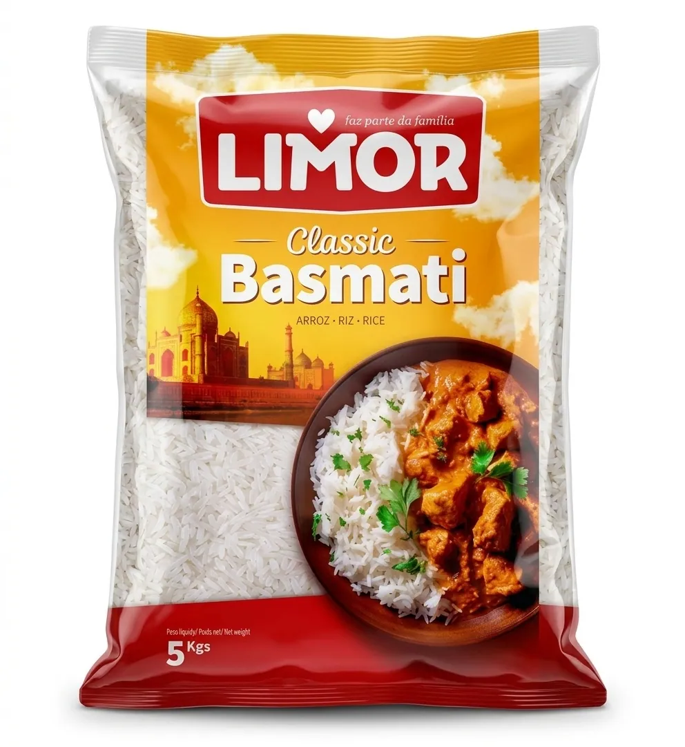 Arroz Basmati Classic Limor 5kg